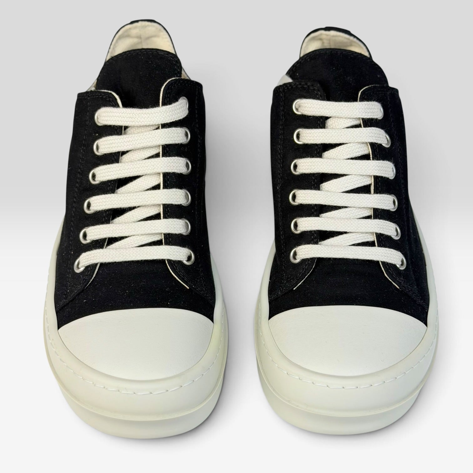 Rick Owens DRKSHDW Ramones Low Black/Milk