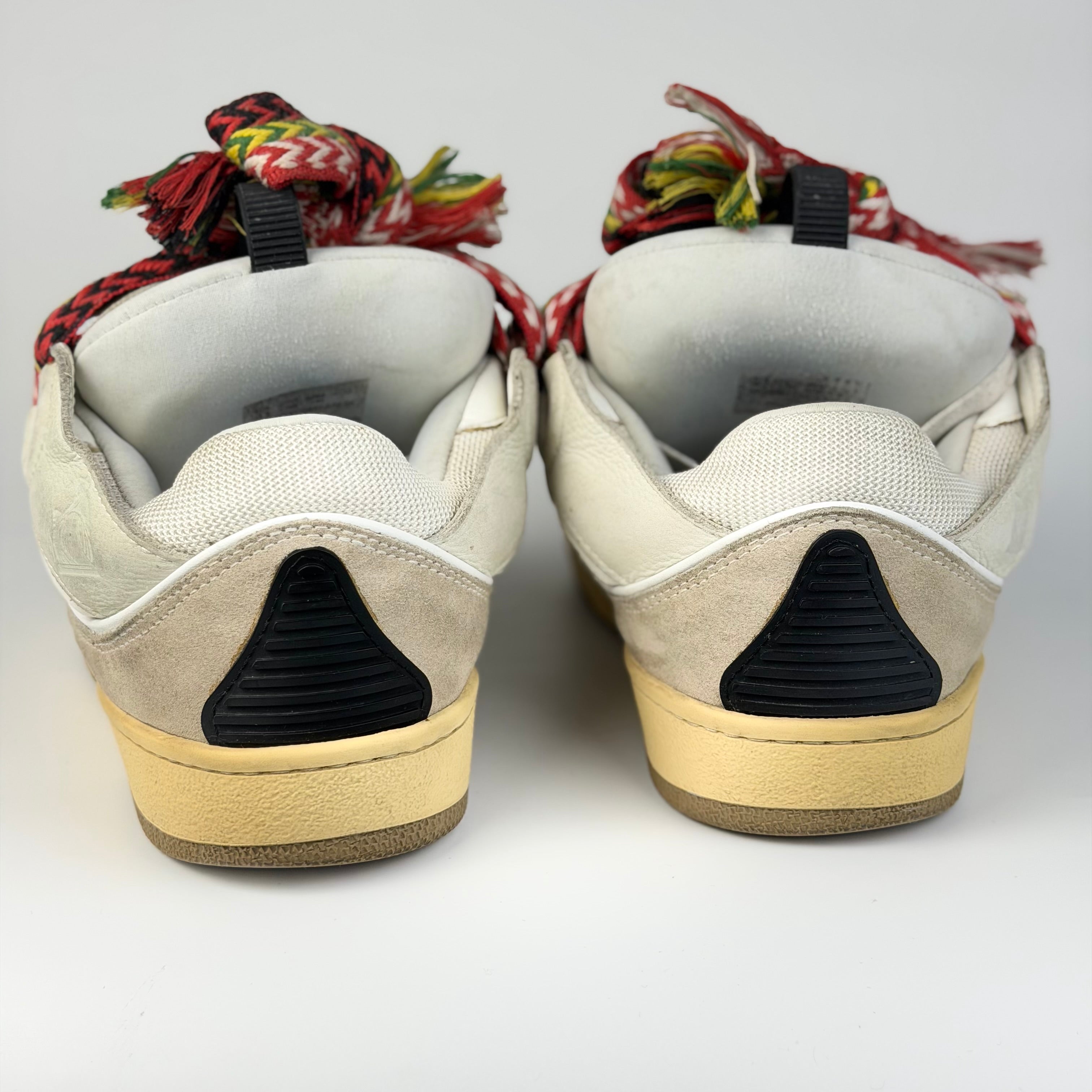 Lanvin Curb White Sneakers