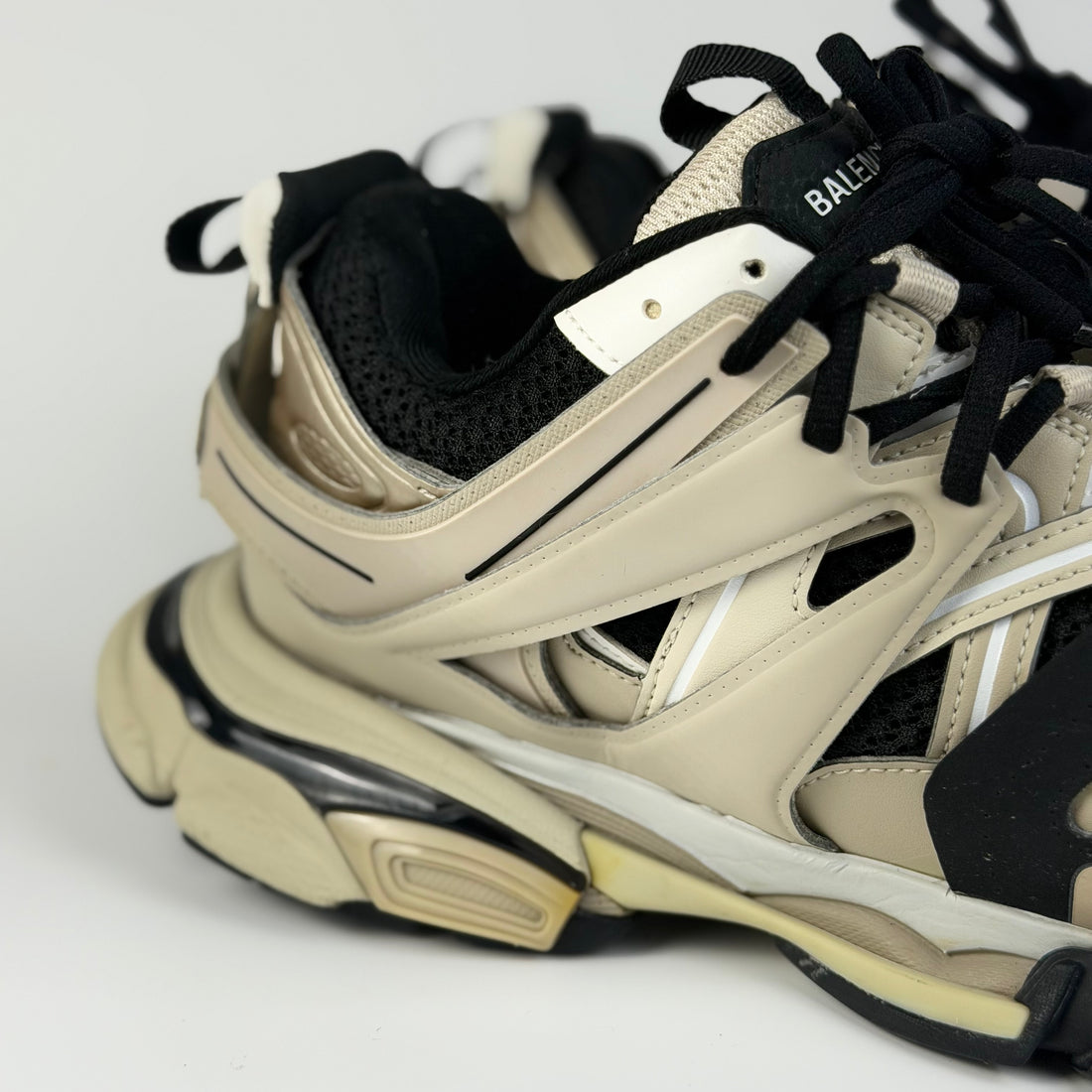 Balenciaga Track Beige Black