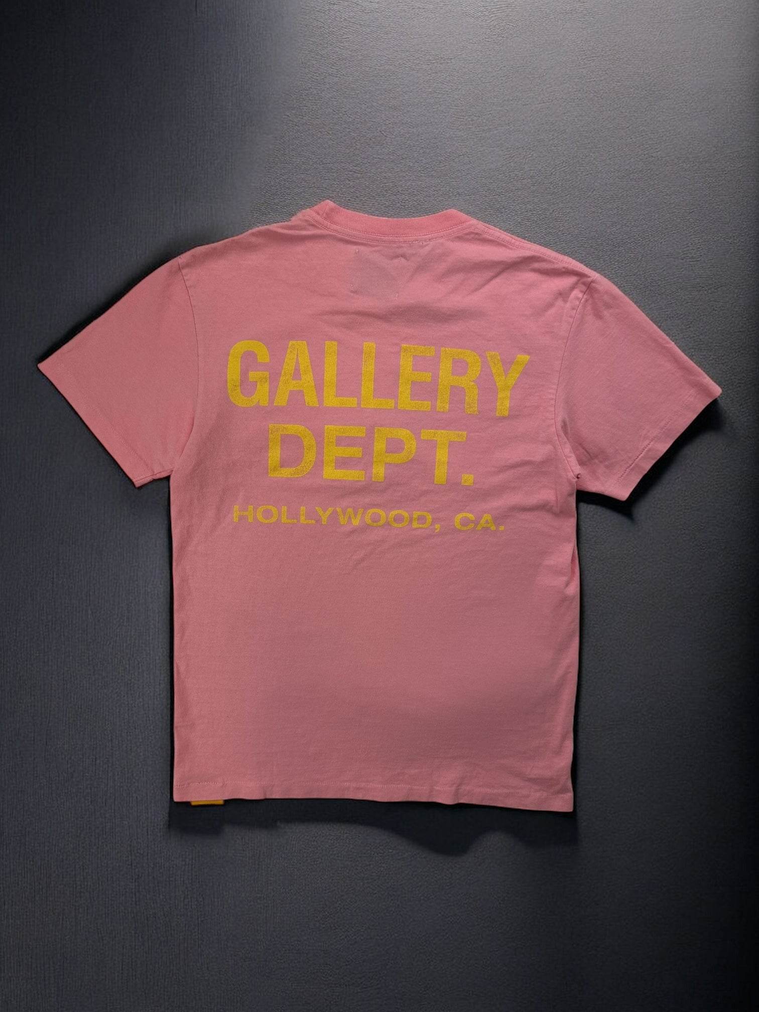 Gallery Dept Souvenir Logo T-shirt Pink - V STEALS