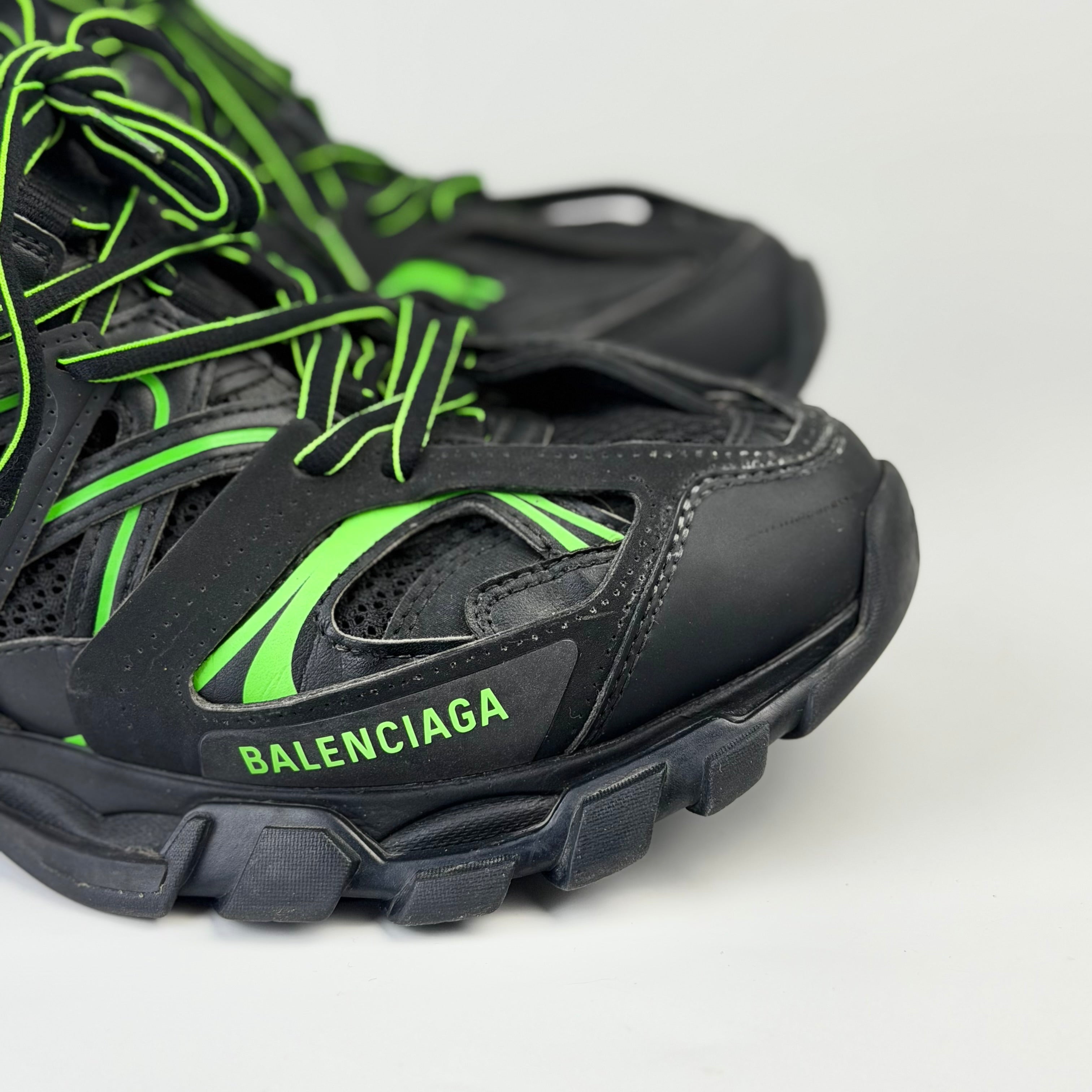 Balenciaga Track Black Green