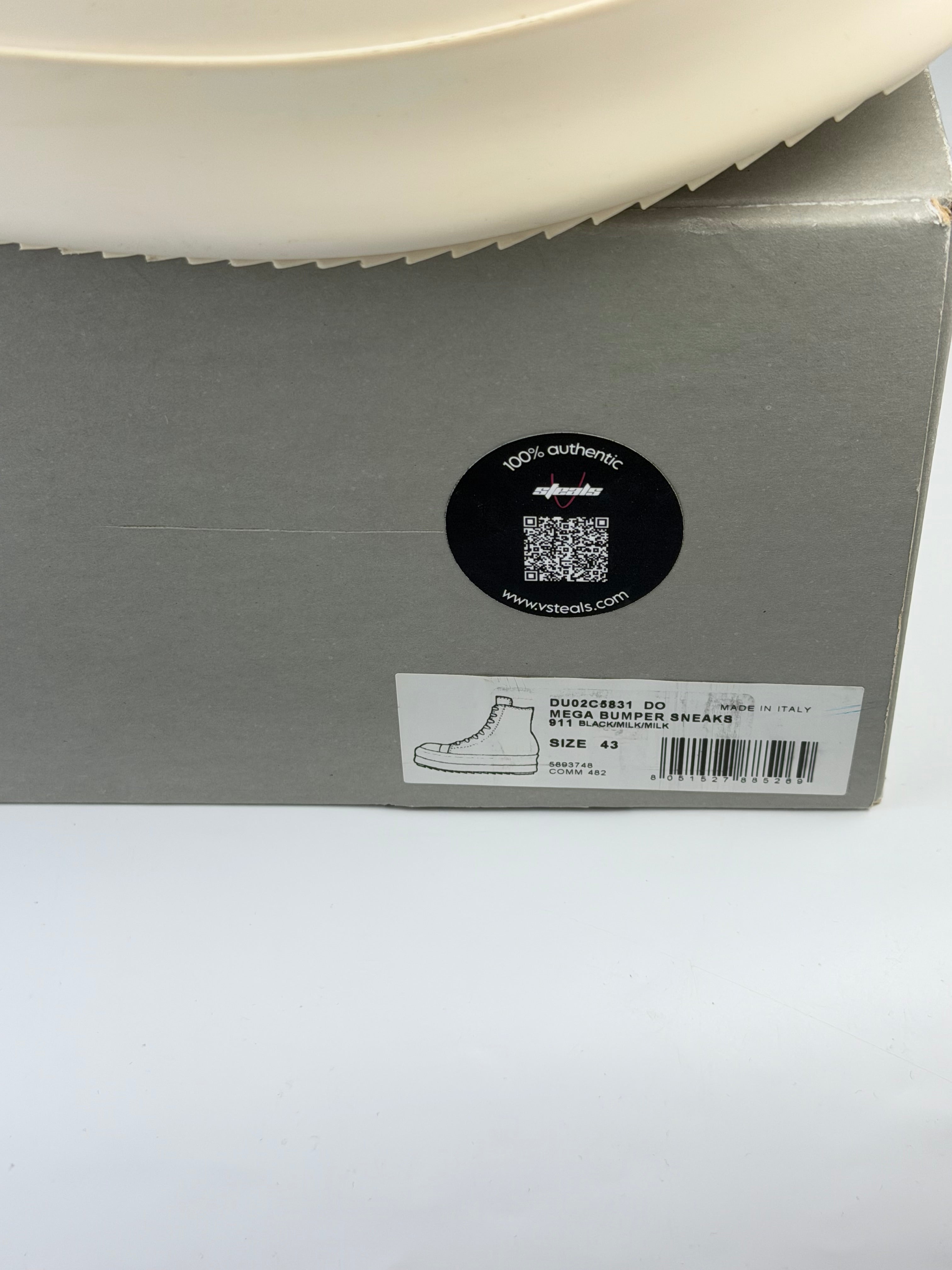 Rick Owens Mega Bumper Ramones