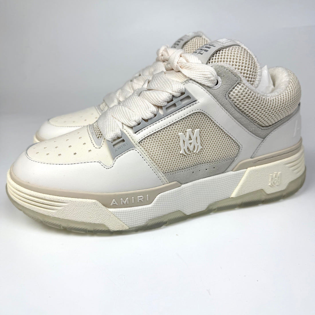 Amiri MA-1 Alabaster White Sneakers