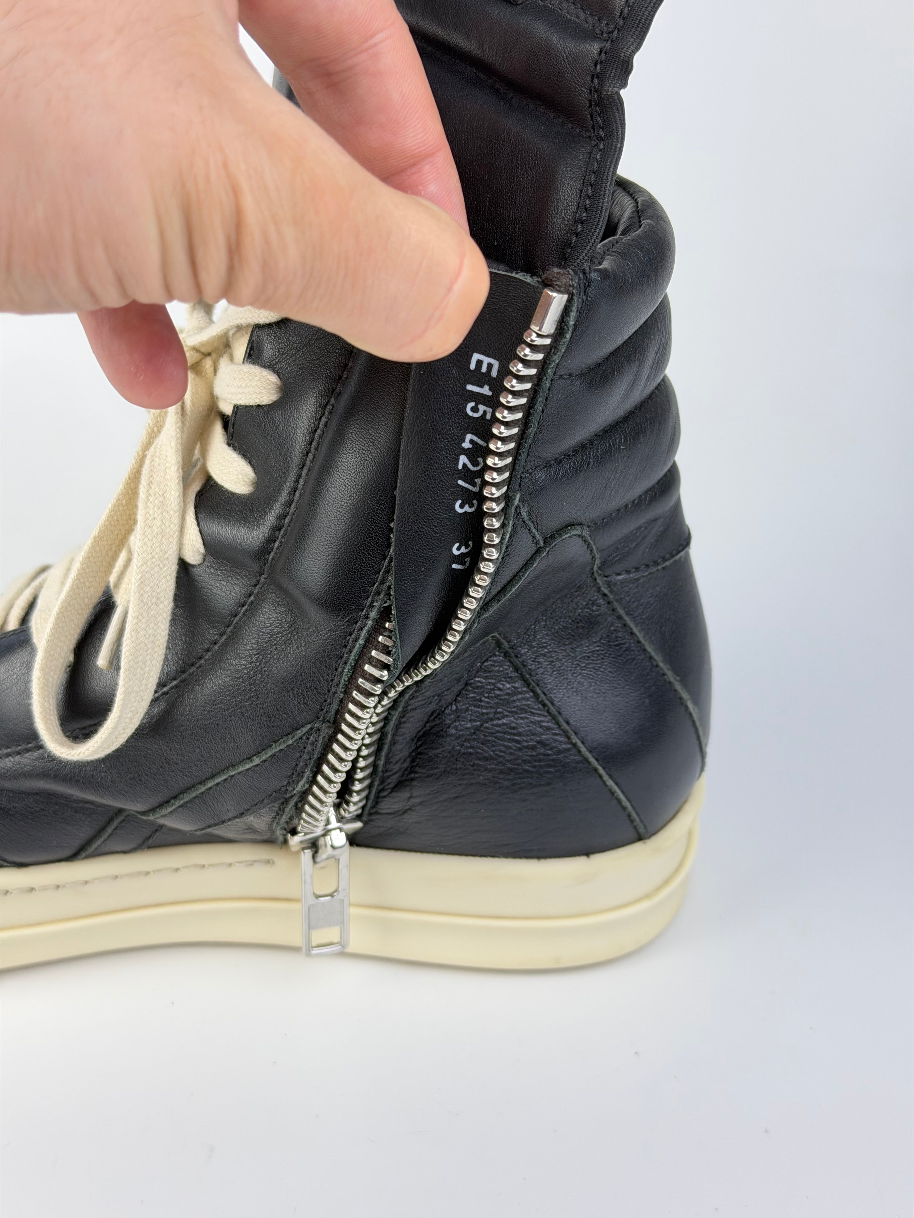Rick Owens Geobasket Black