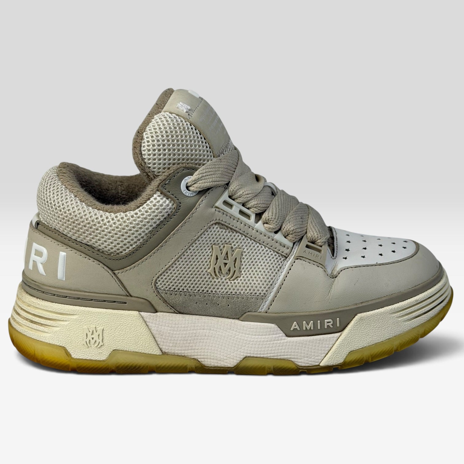 Amiri MA-1 Beige/White | Sneakers Amiri