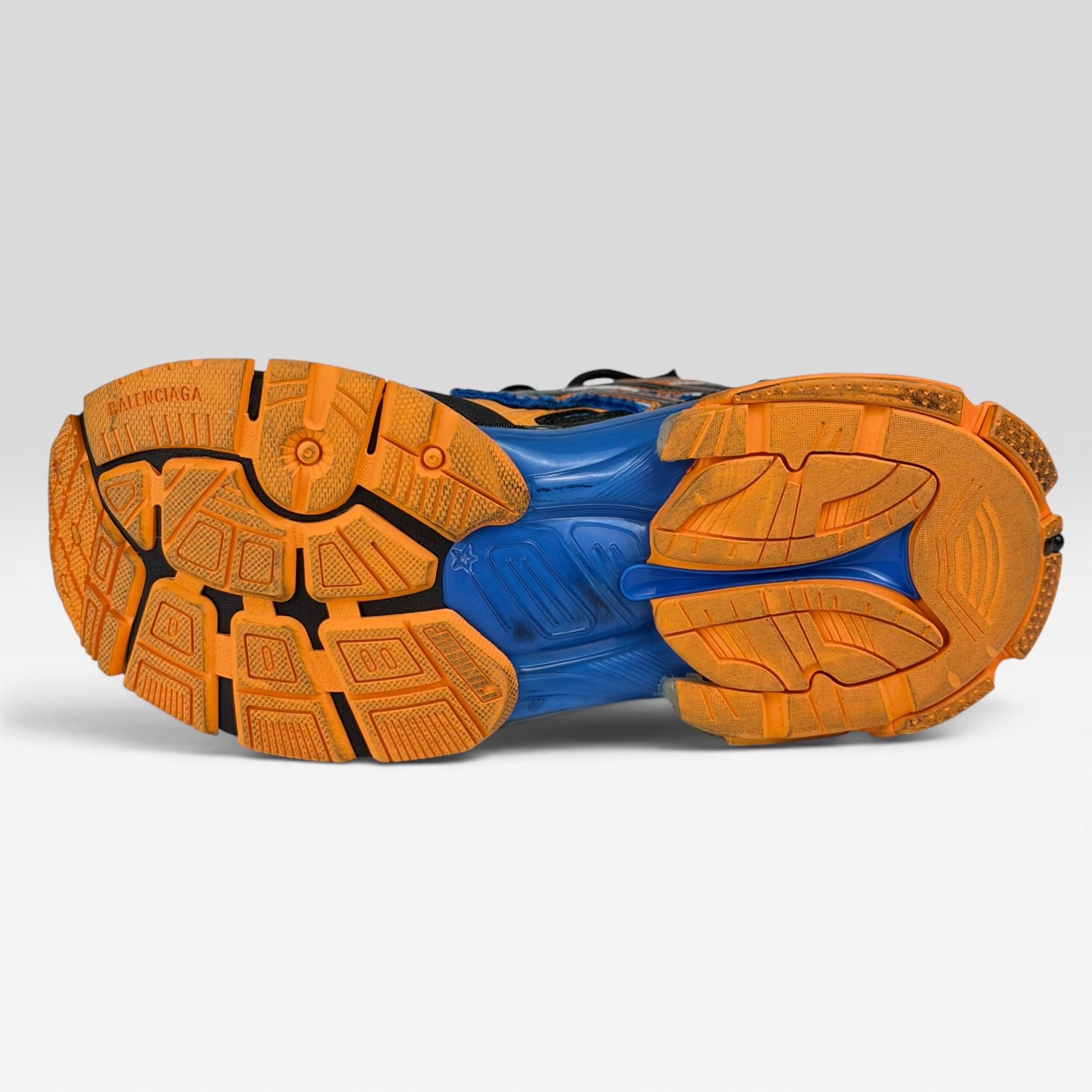 Balenciaga Runner Blue/Orange/Black Sneakers