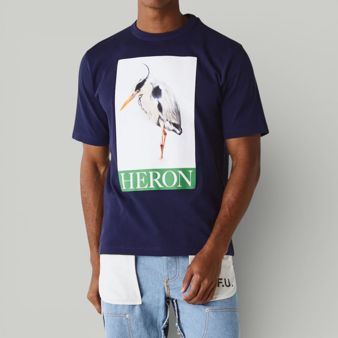 Heron Preston Bird Painted T-shirt