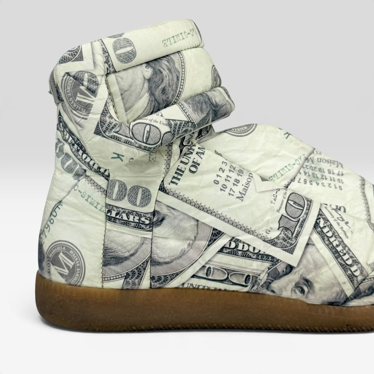 Maison Margiela Future High-Top Dollar Bill – Incaltaminte Femei MAISON MARGIELA în mărimile 42 la V STEALS