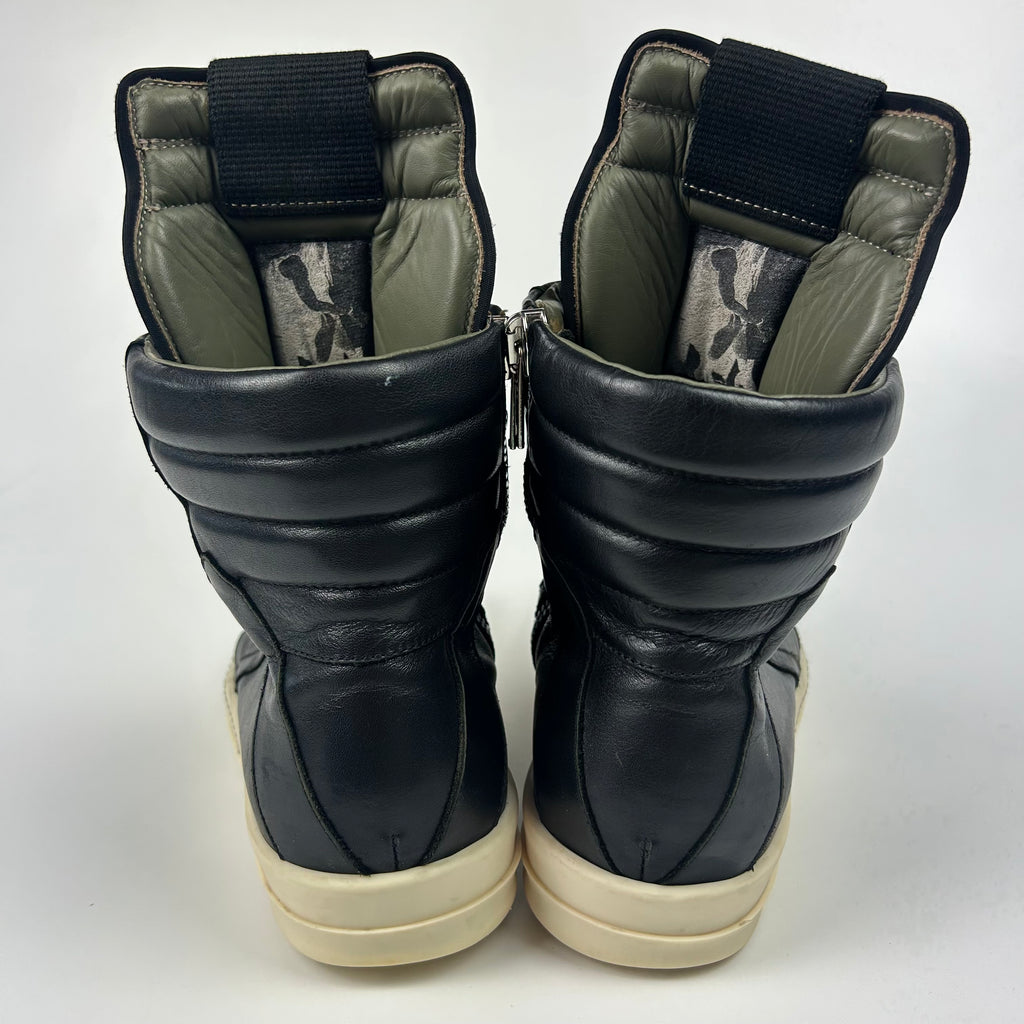 Rick Owens Geobasket Black Milk