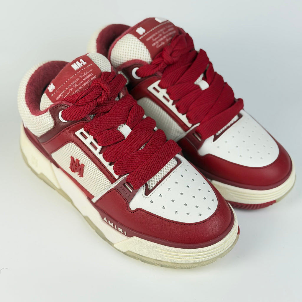 Amiri MA-1 Quad Deep Red Sneakers