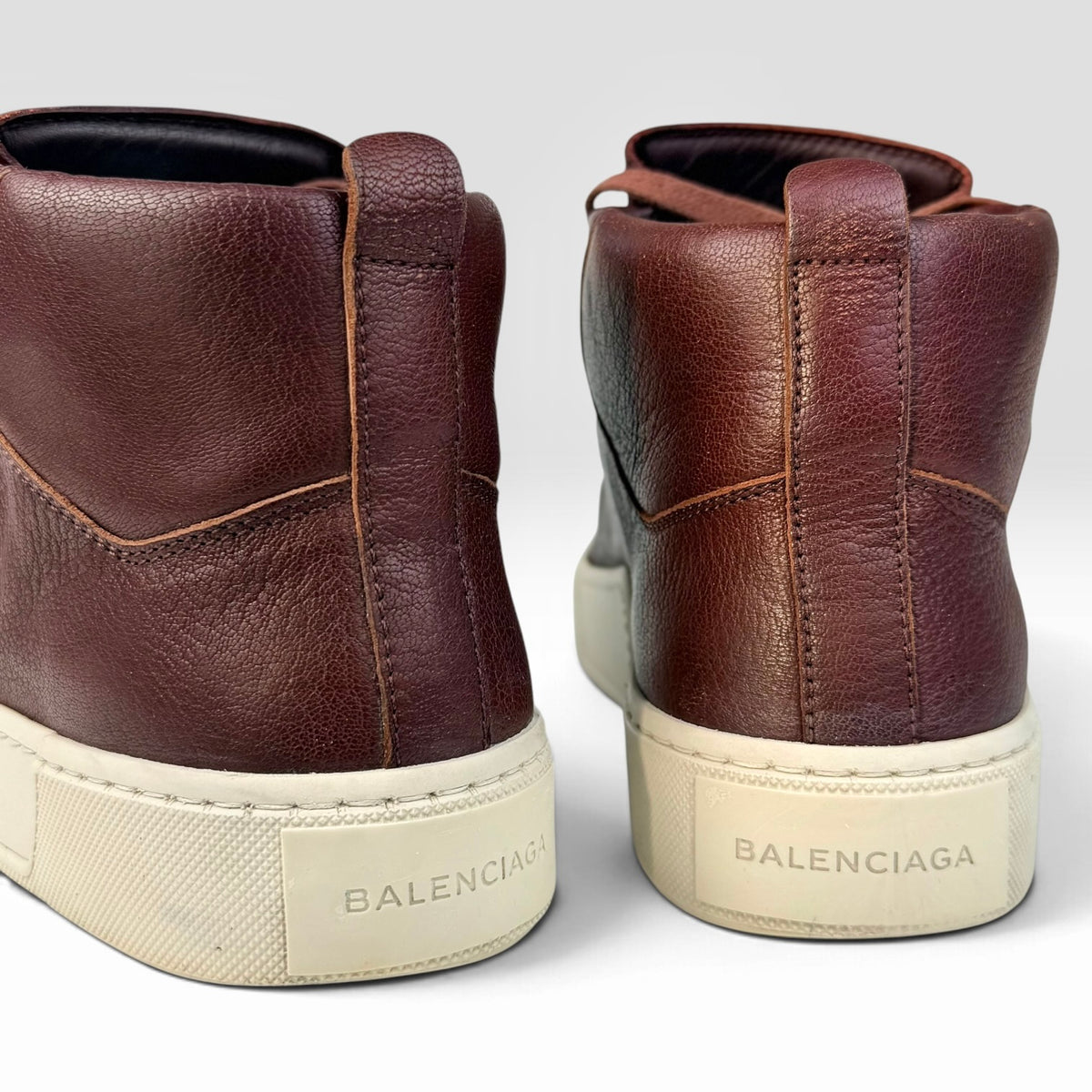 Balenciaga Arena High Burgundy