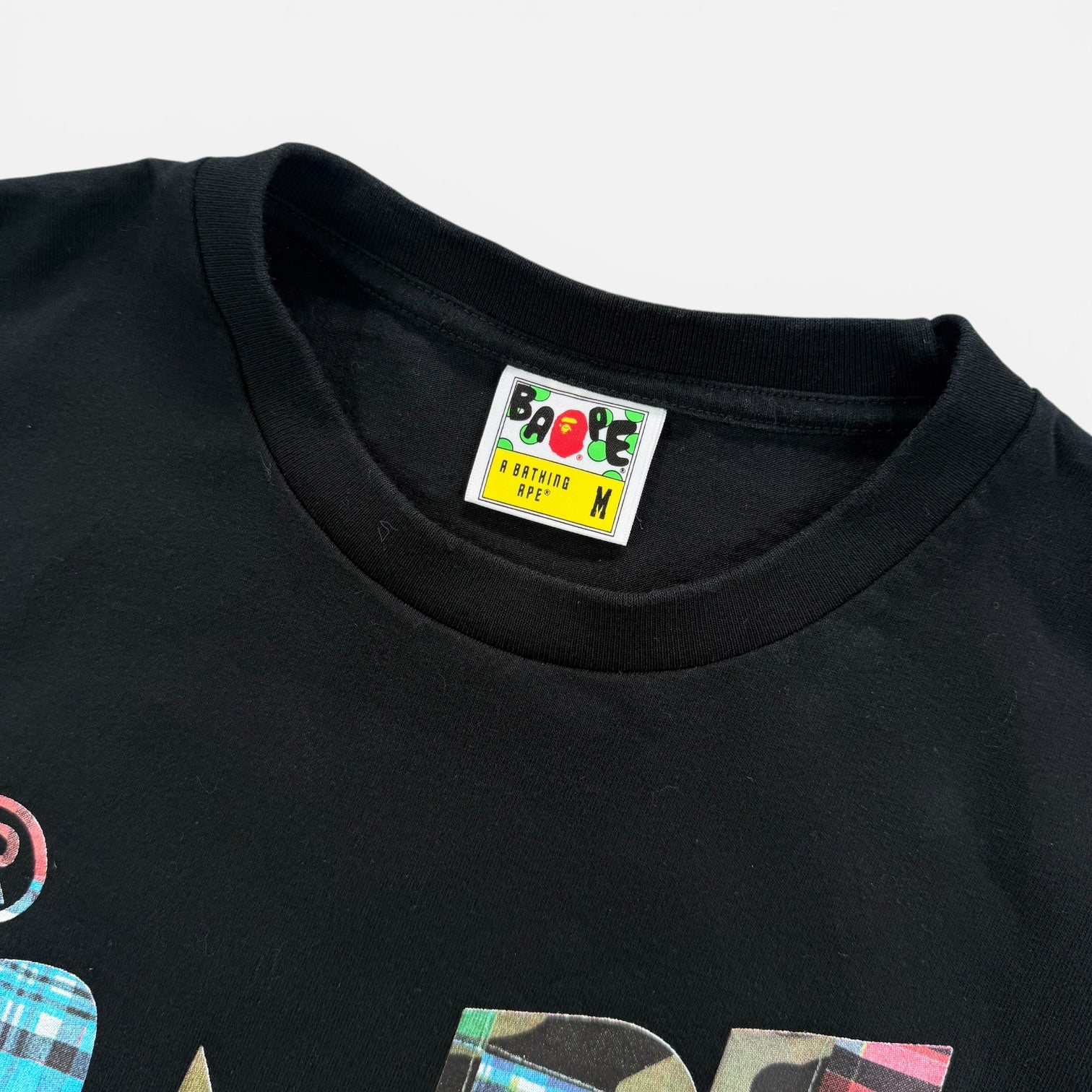 Bape Patchwork Bapesta Logo T-shirt