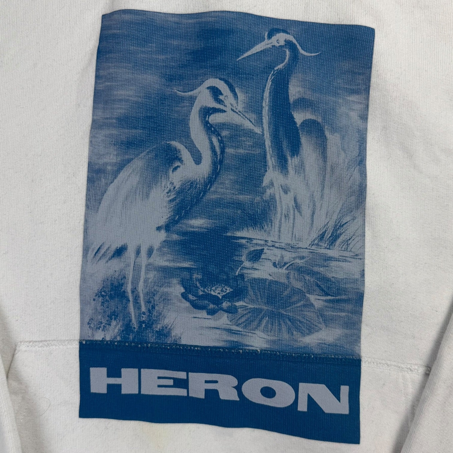 Heron Preston Halo Hoodie White