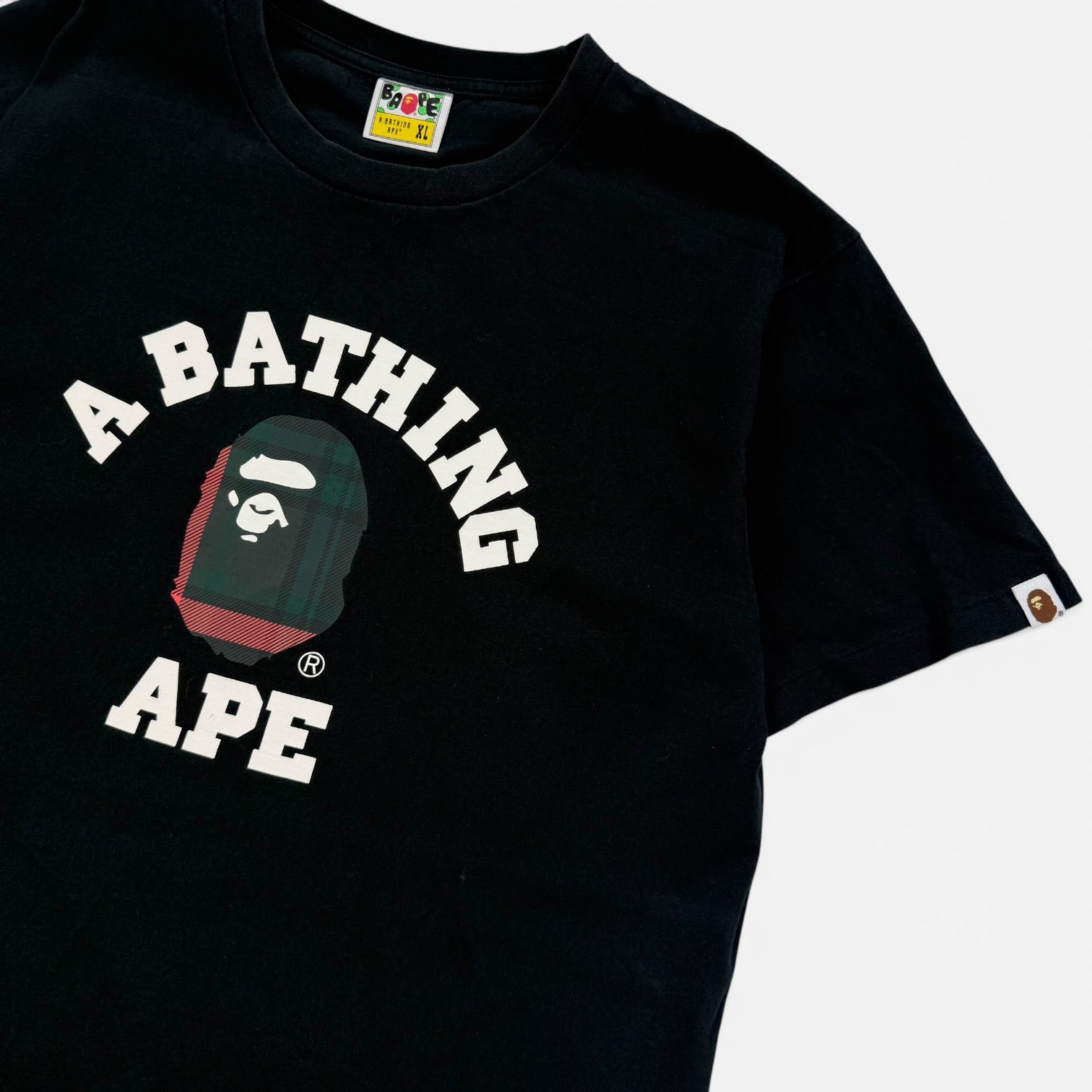 Bape Patchwork College Logo T-shirt
