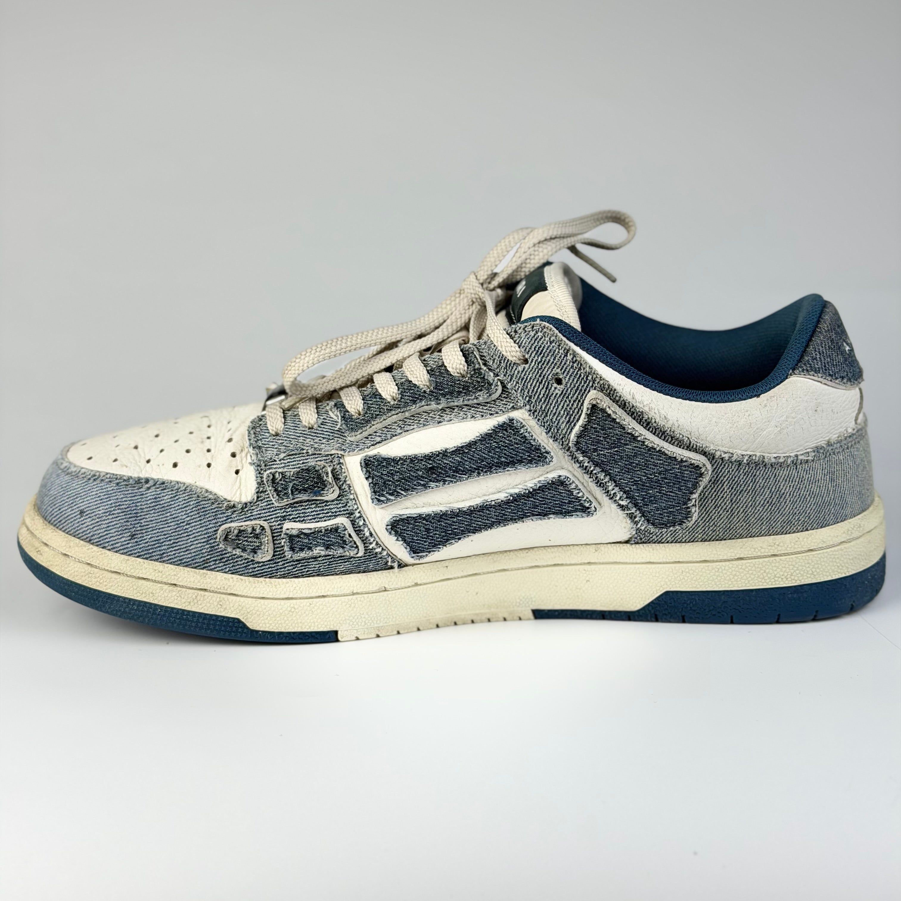 Amiri sneakers denim – detaliu talpă | VSTEALS