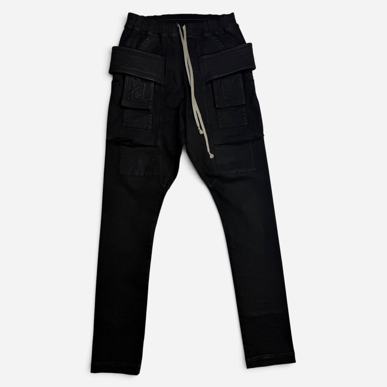 Rick Owens DRKSHDW Creatch Cargo Waxed Pants