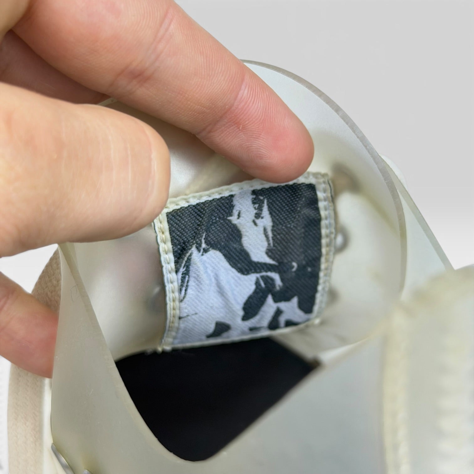 Rick Owens DRKSHDW Abstract Low Ramones PVC