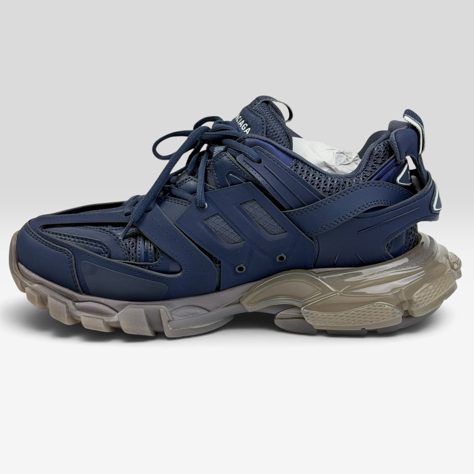Balenciaga Track Clear Sole Dark Grey/Navy