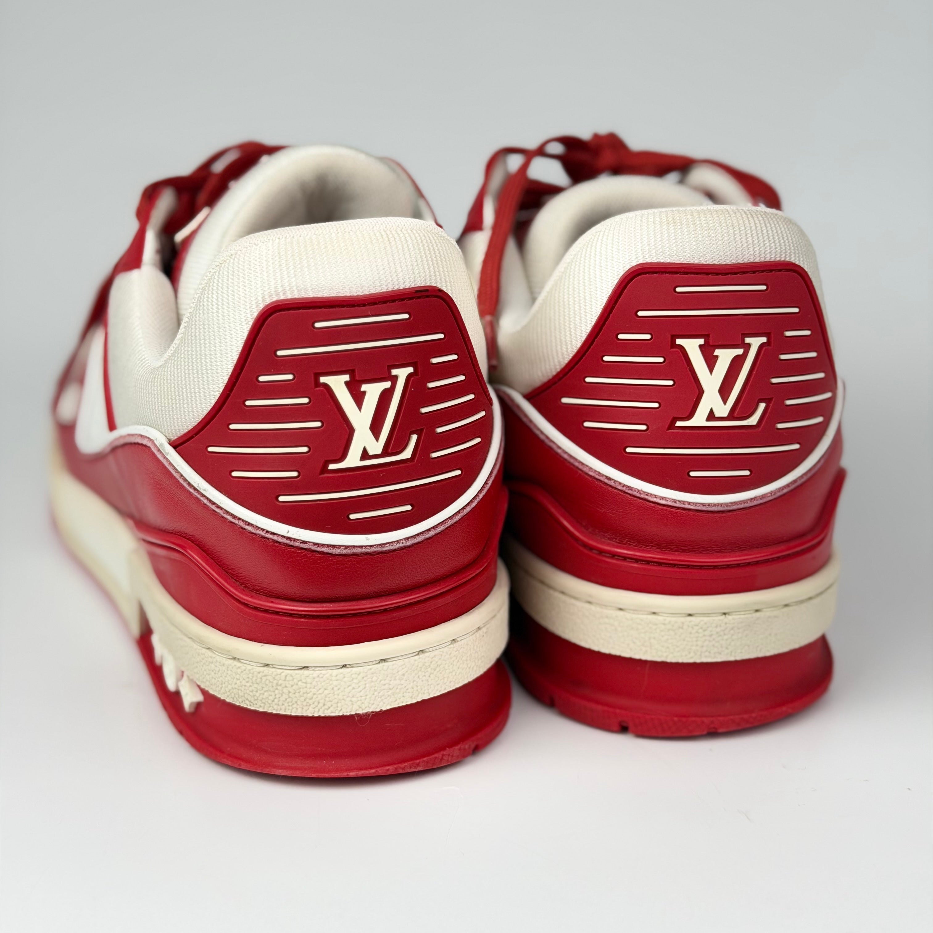 Louis Vuitton LV Trainer Red
