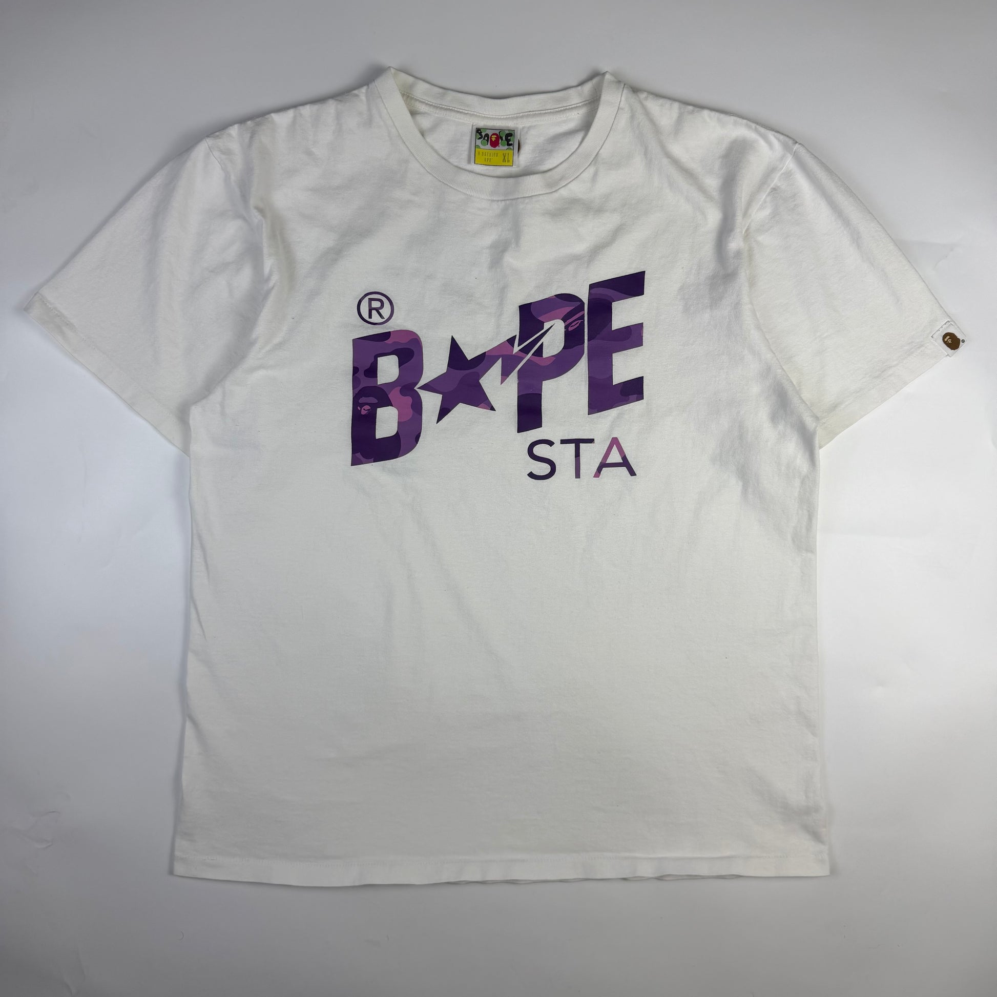 Bape Bapesta Purple Camo T-shirt