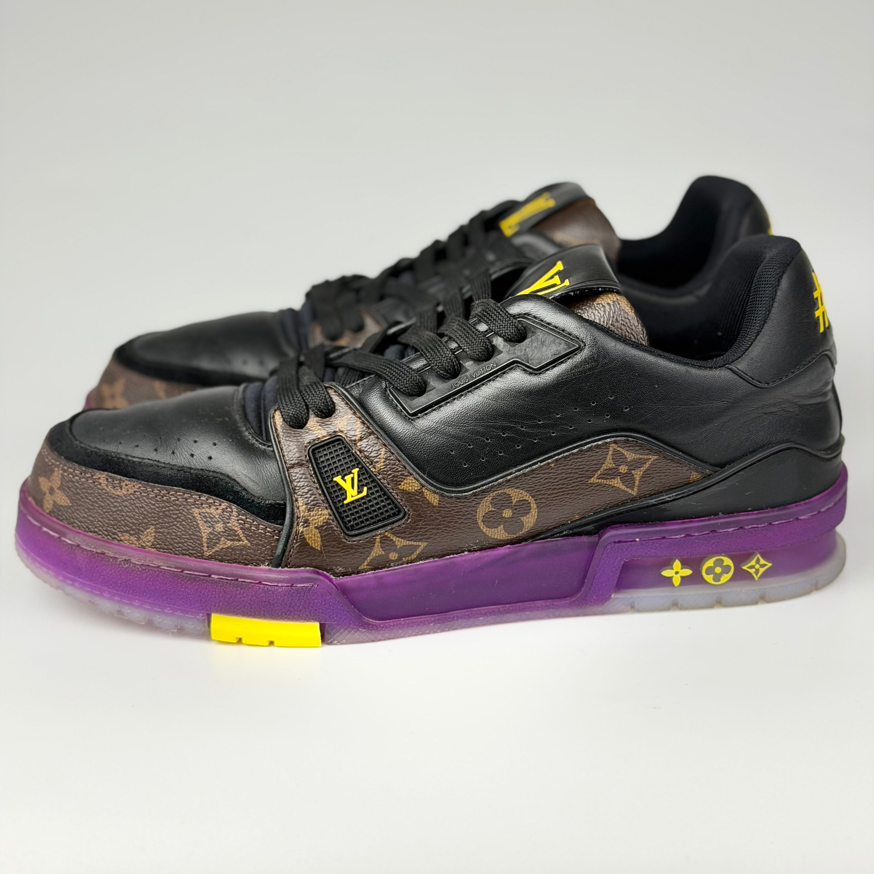 Louis Vuitton LV Trainer Purple Monogram