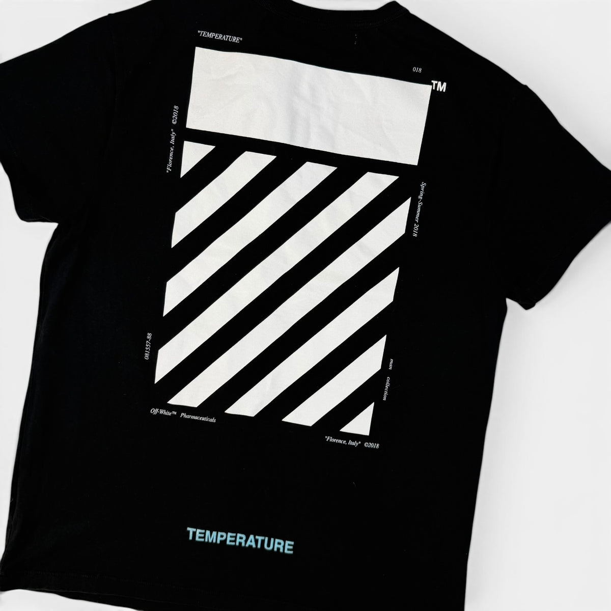 Off-White Temperature Diag T-Shirt