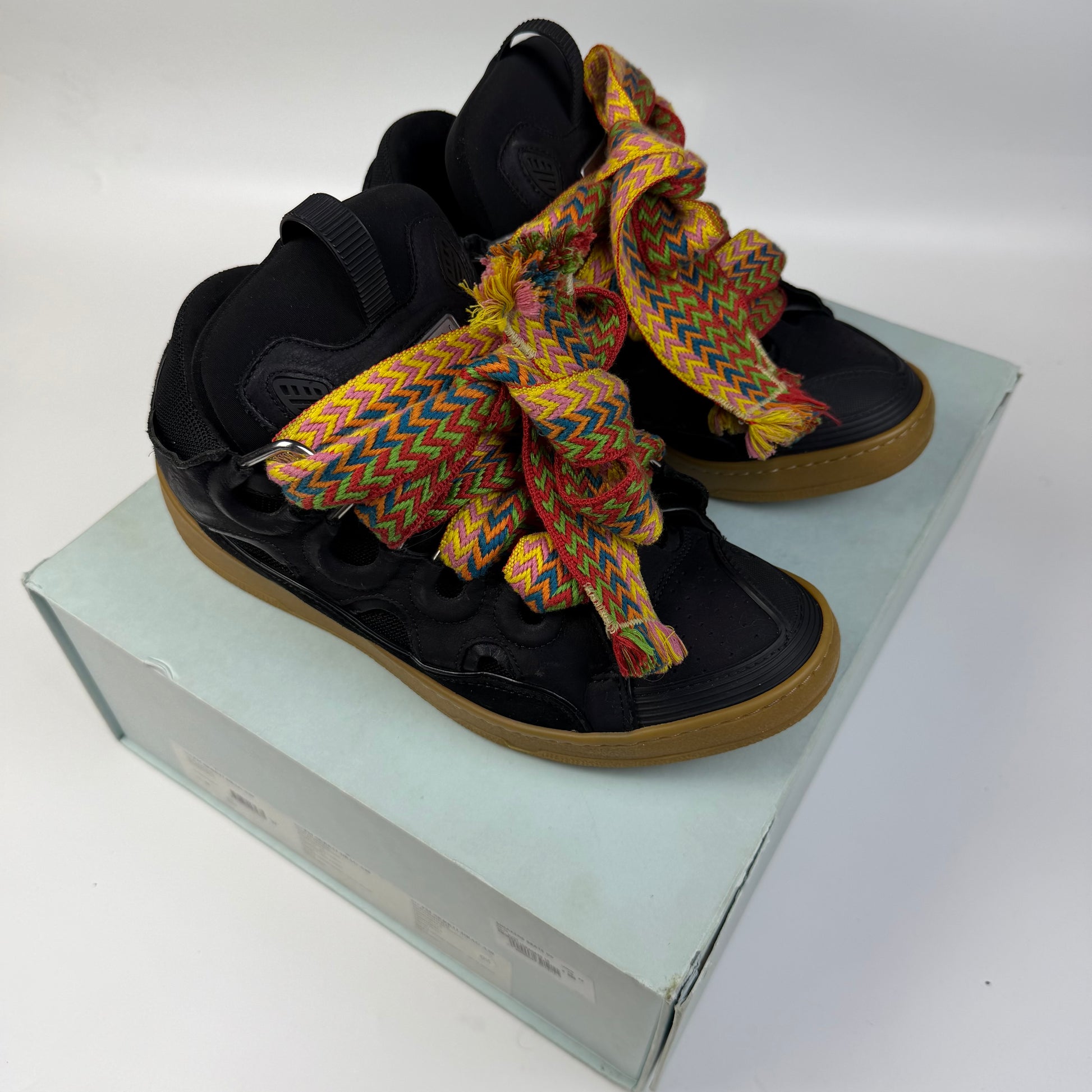 Lanvin Curb Black Sneakers