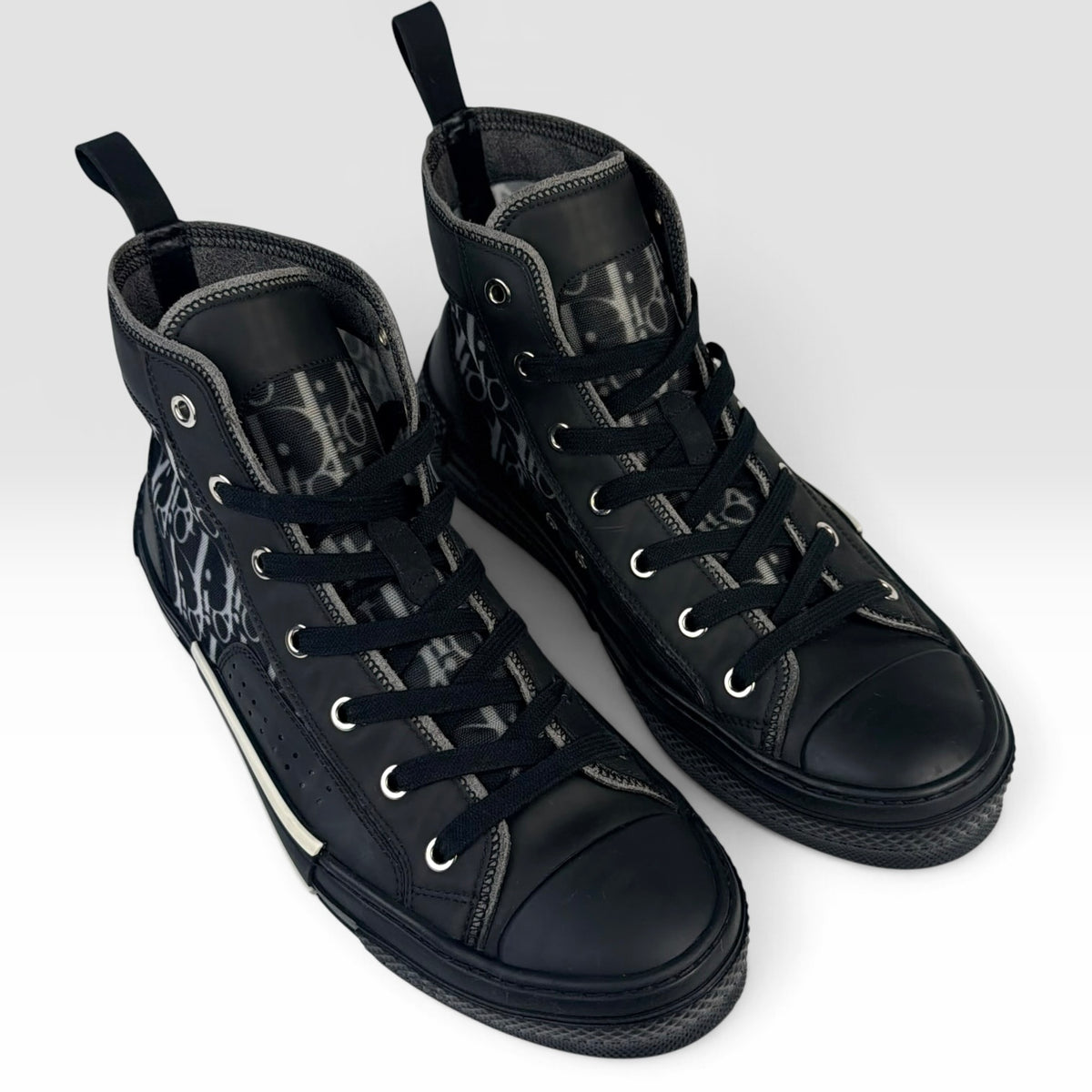 Dior B23 High-Top Black Oblique