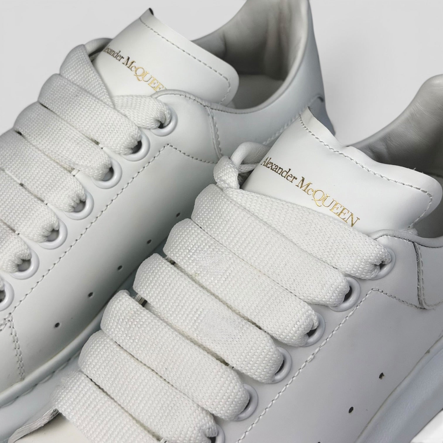 Alexander McQueen Oversized Sneakers White