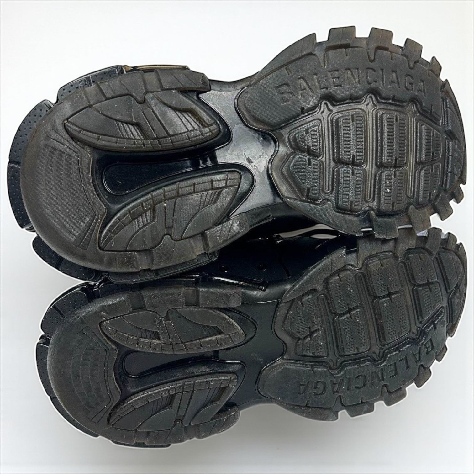 Balenciaga Track Black Clear Sole