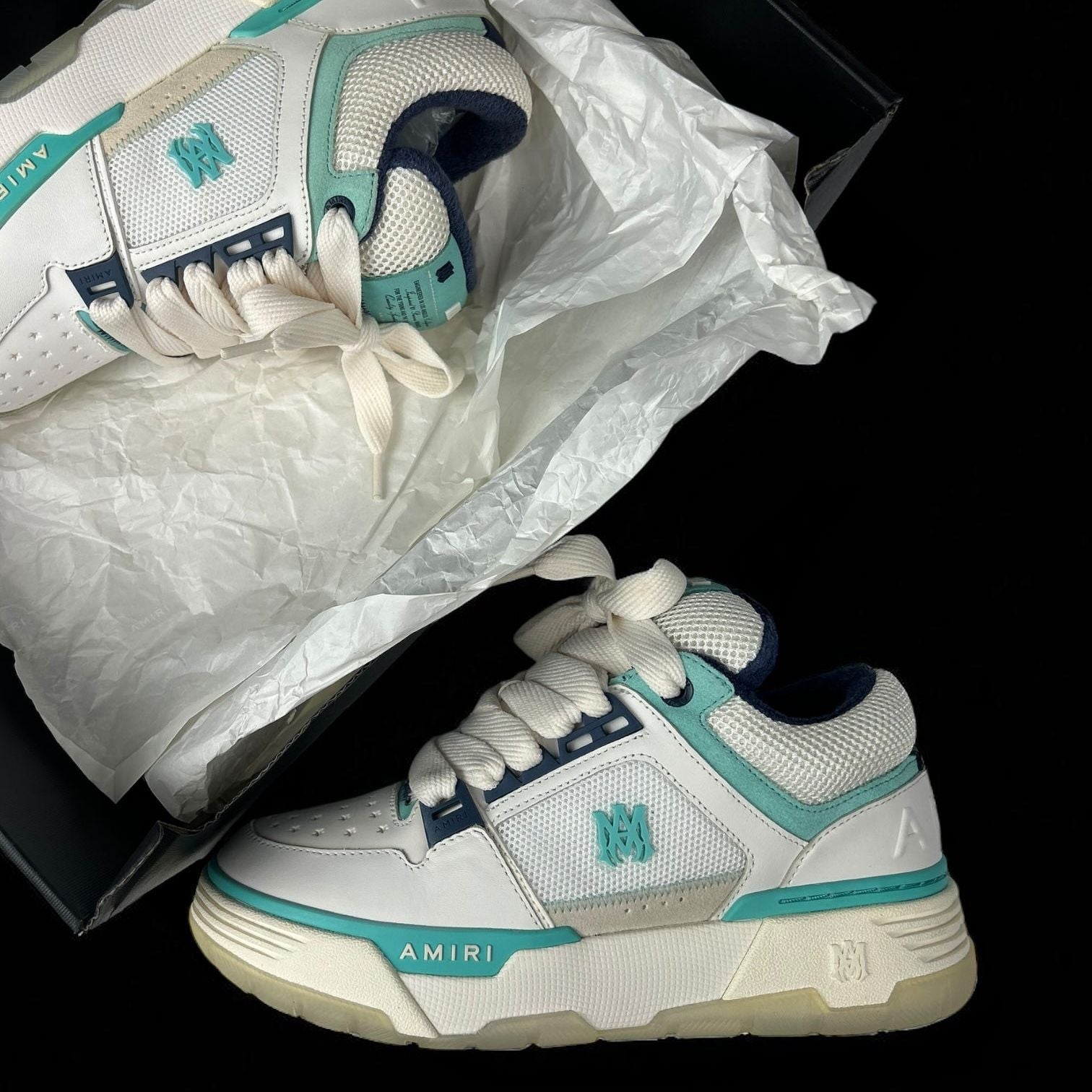 Amiri MA-1 Blue White