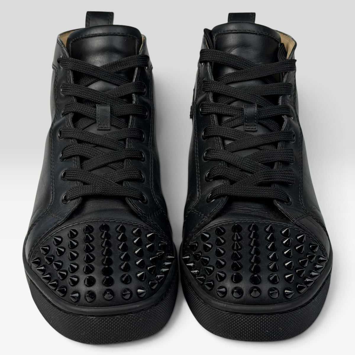 Christian Louboutin Lou Spikes High-Top Black