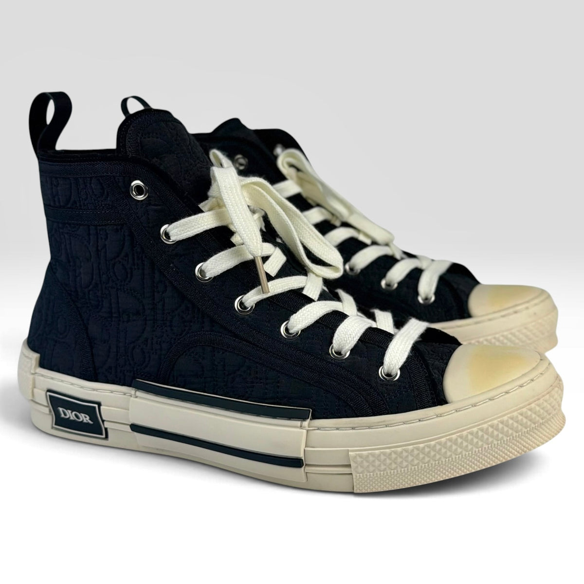 Dior B23 High-Top Oblique Kumo Black