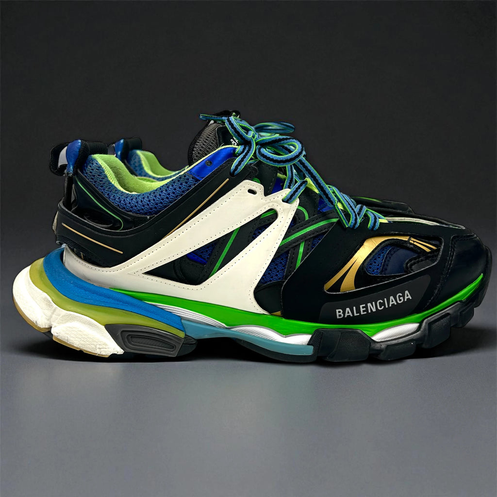 Balenciaga Track Blue Green