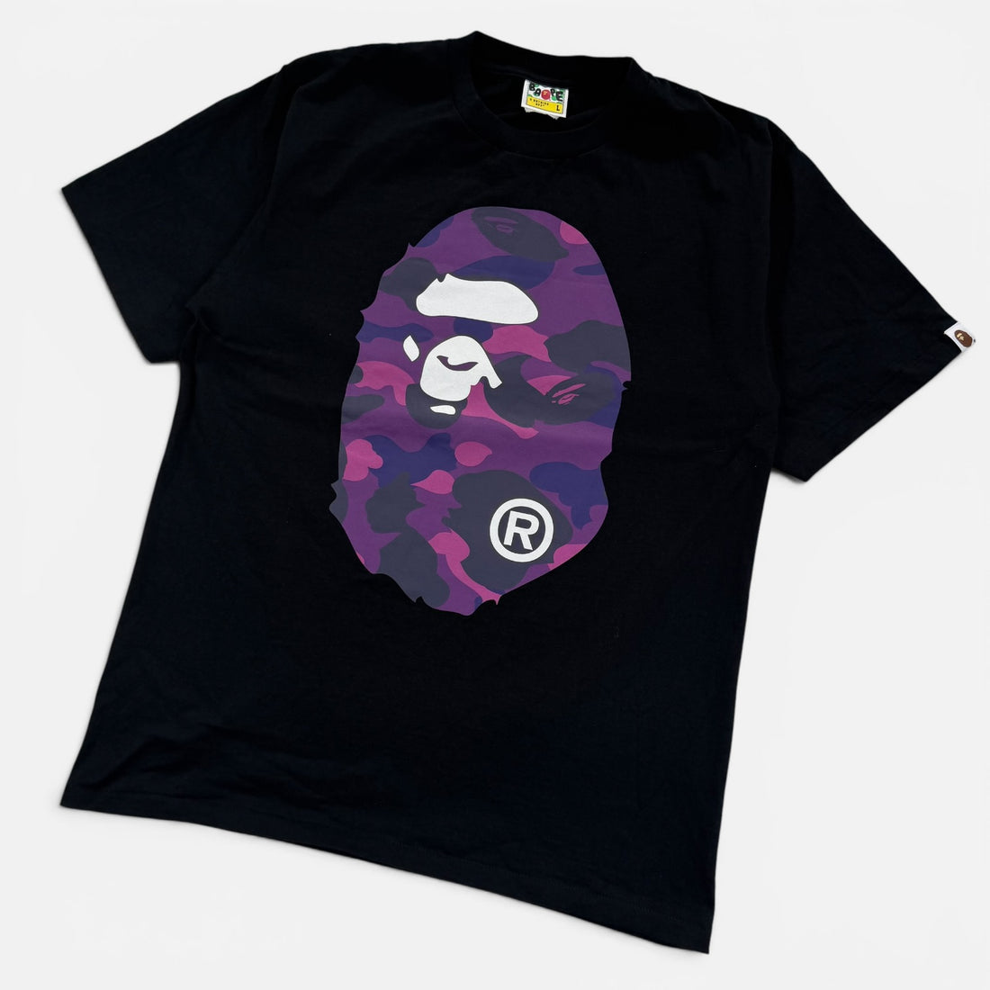 Bape Color Camo Big Ape Head T-shirt