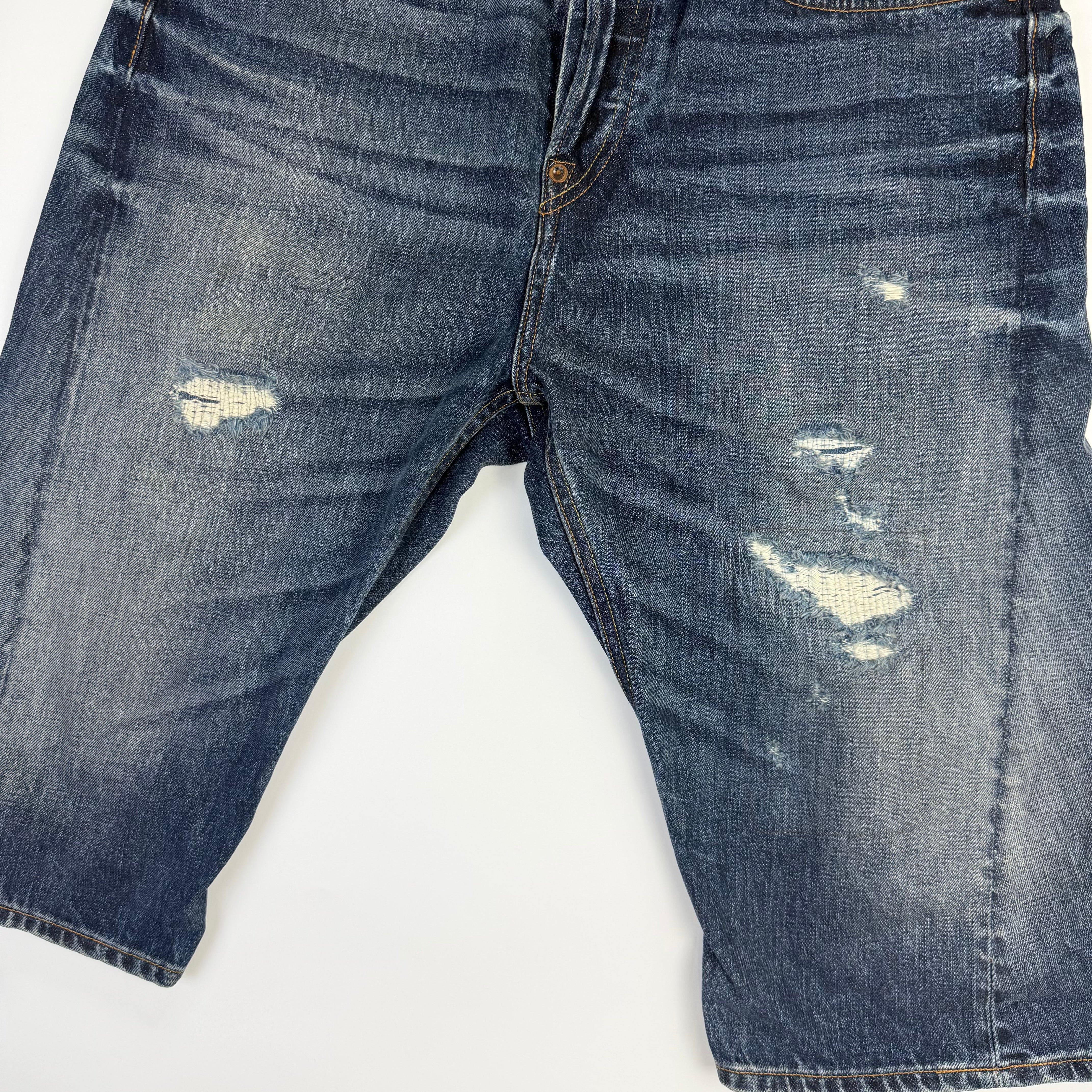 Evisu Daicock Japanese Denim Shorts