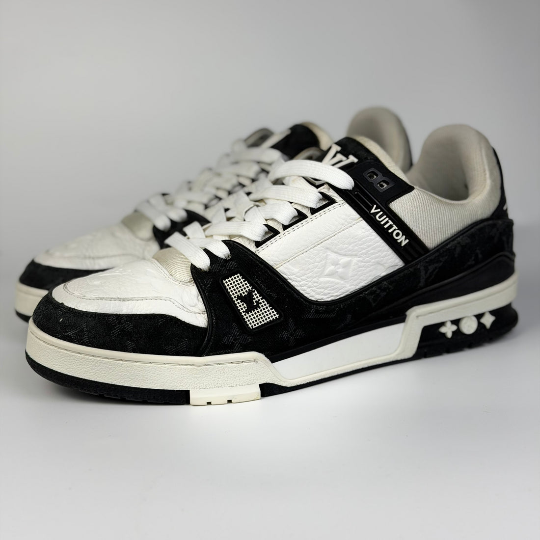 Louis Vuitton LV Trainer Black Denim