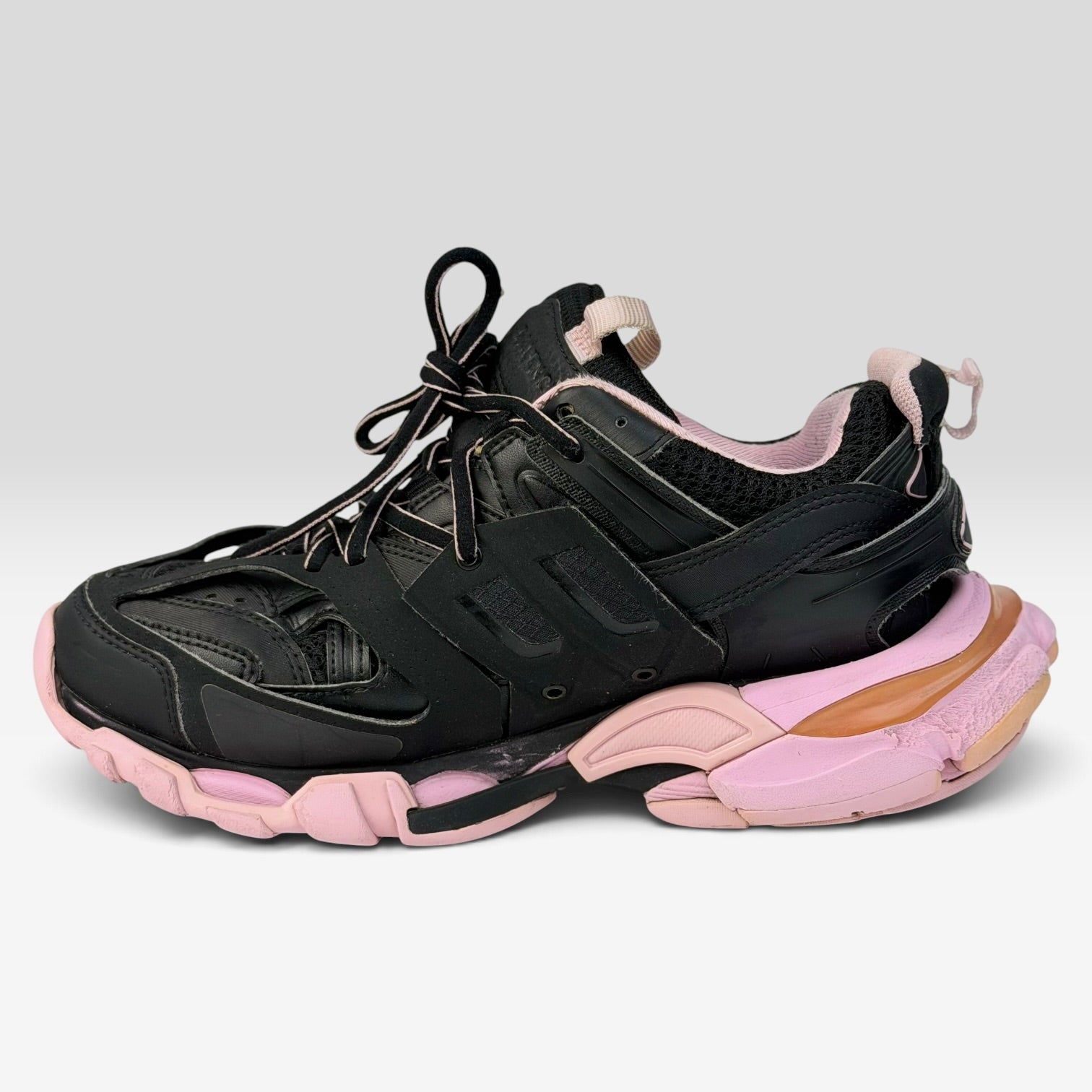 Balenciaga Track Black/Pink Sneakers