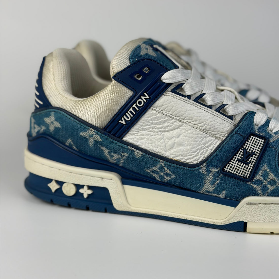 Louis Vuitton LV Trainer Blue Denim