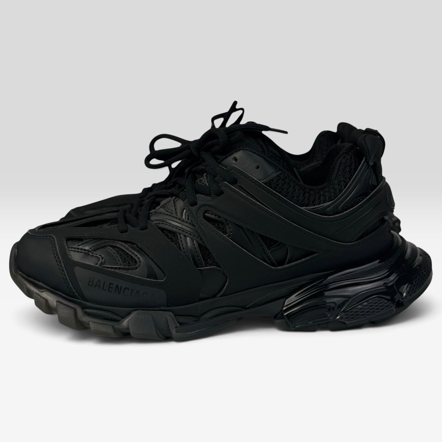 Balenciaga Track Clear Sole Black