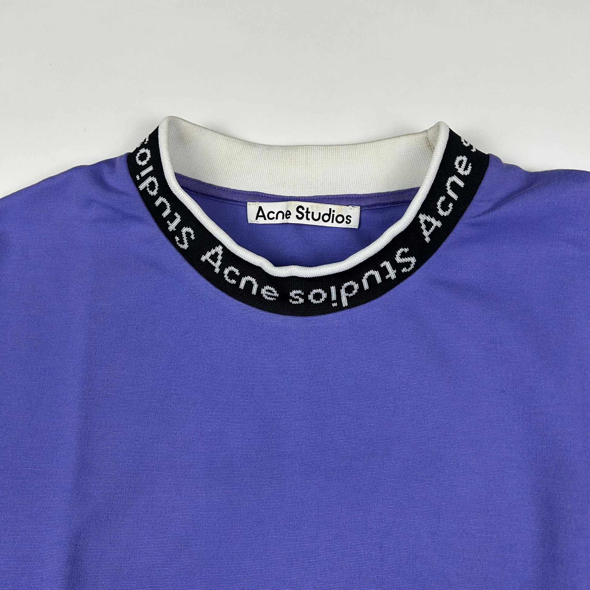 Acne Studios Neck Logo T-shirt