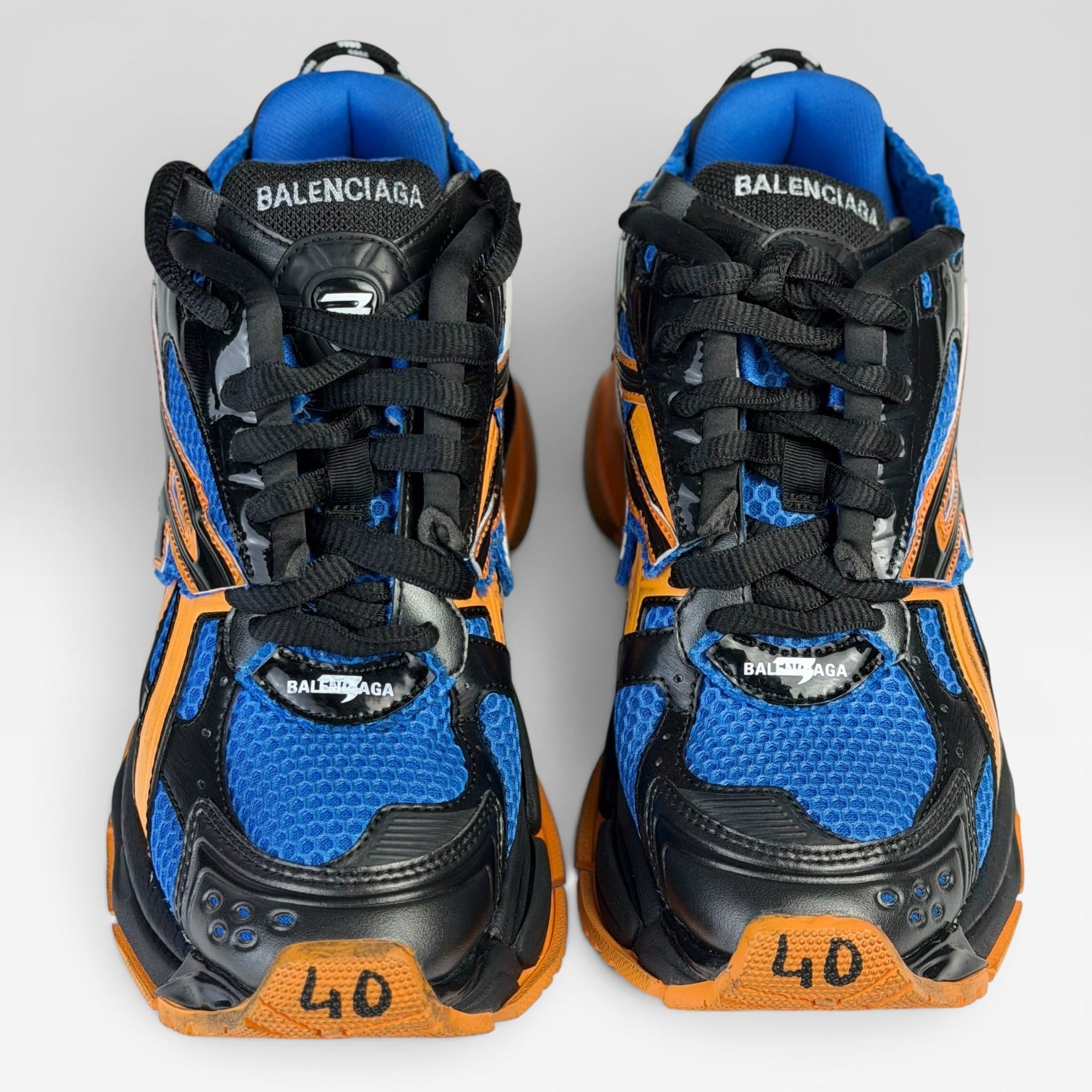 Balenciaga Runner Blue/Orange/Black Sneakers