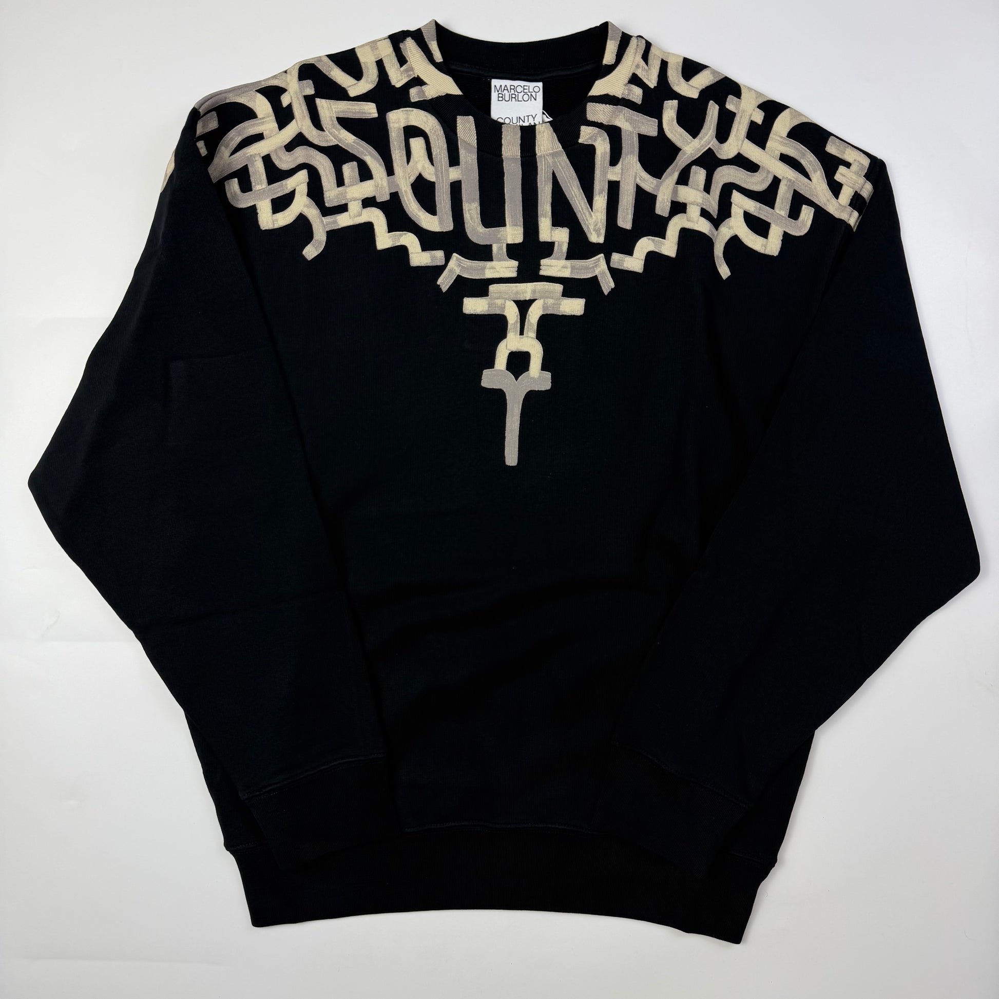Marcelo Burlon Graffiti Wings Sweatshirt