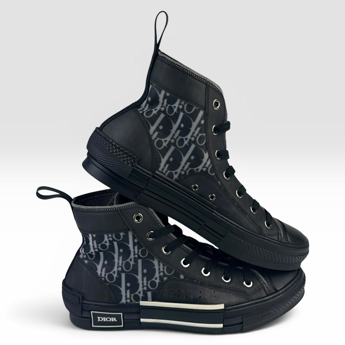Dior B23 High-Top Black Oblique