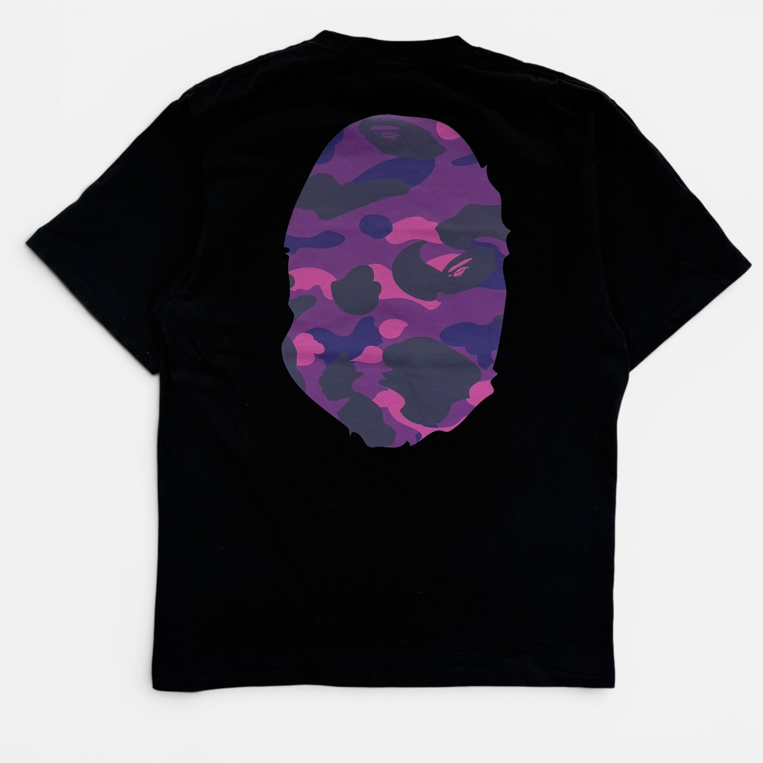 Bape Color Camo Big Ape Head T-shirt