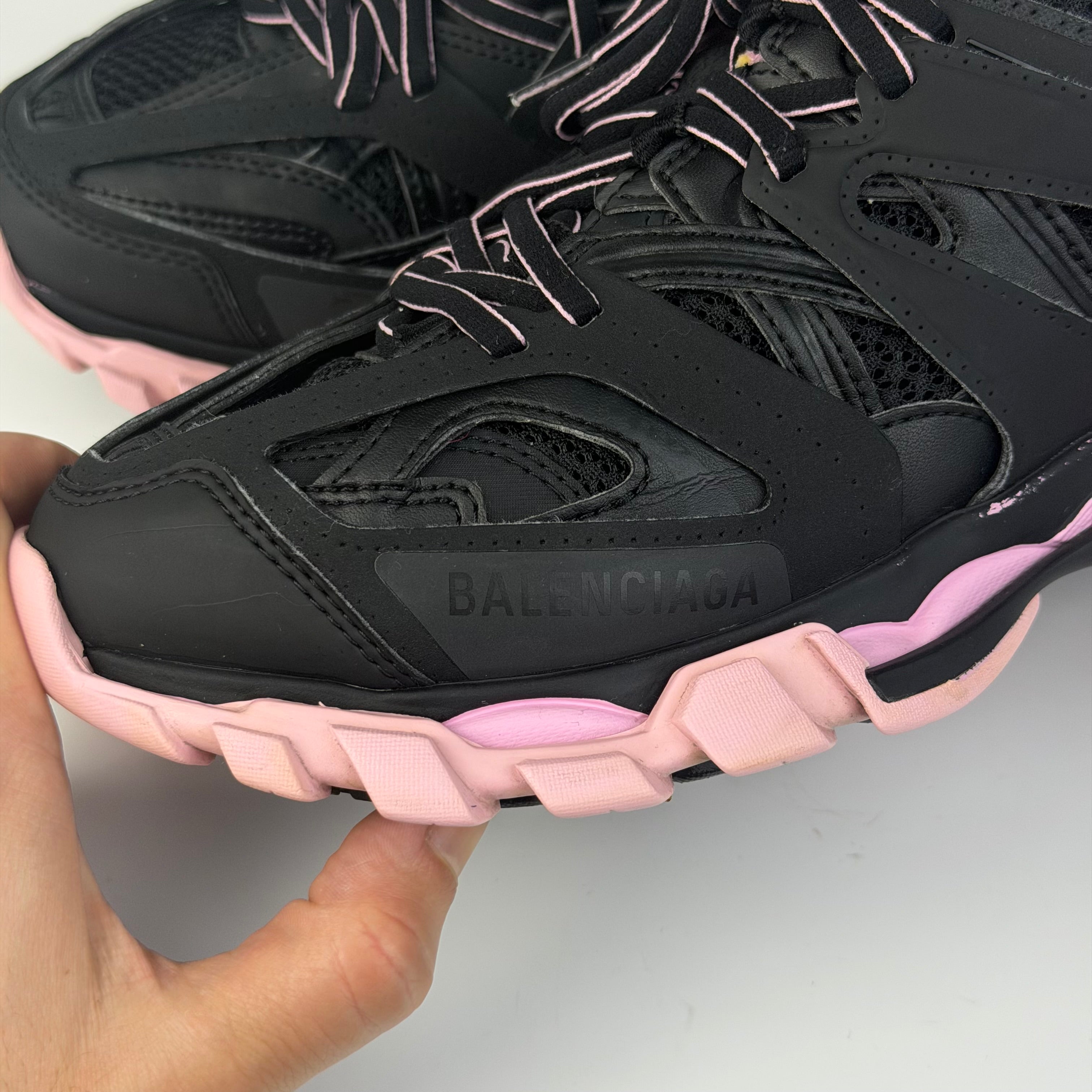 Balenciaga Track Black Pink