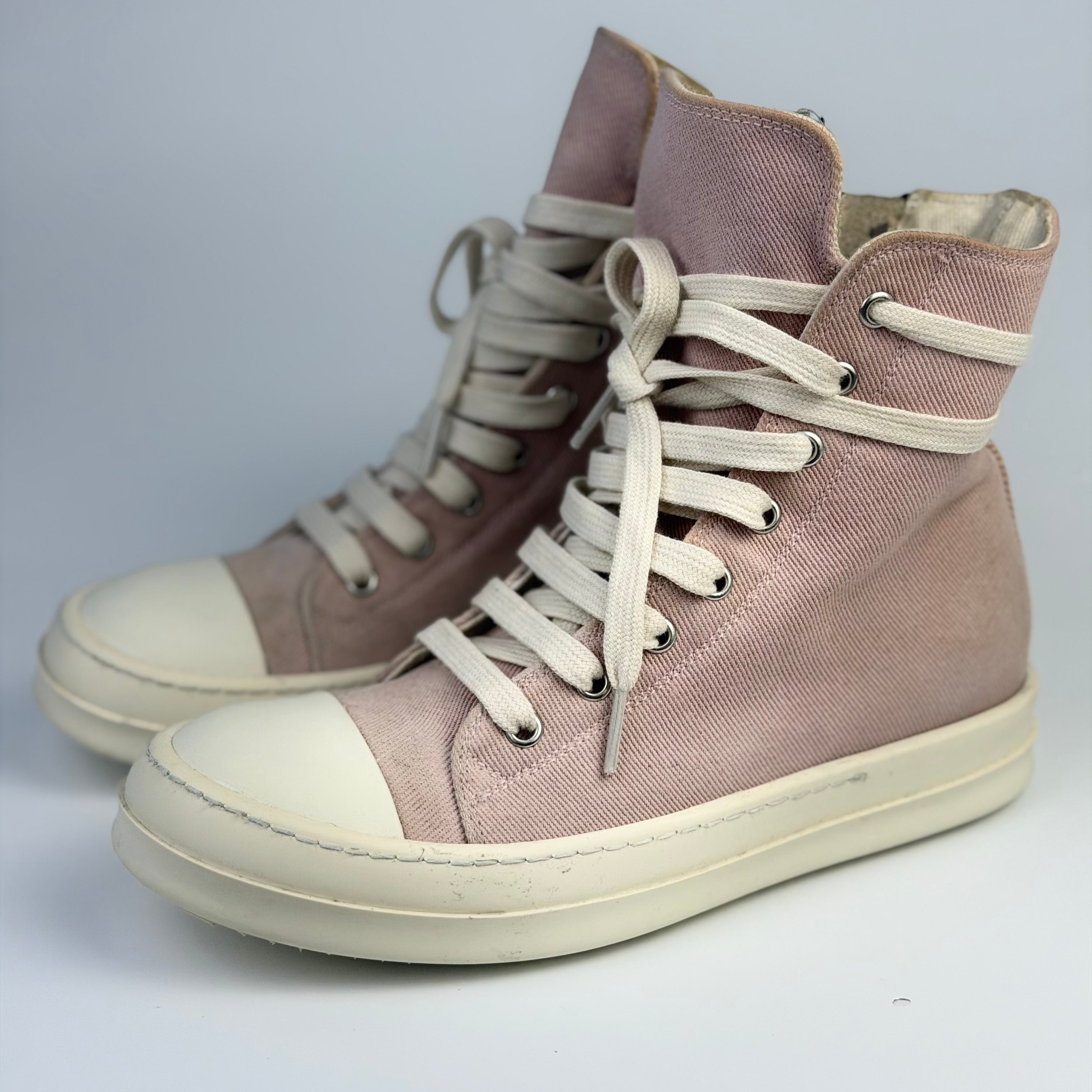 Rick Owens Ramones Faded Pink