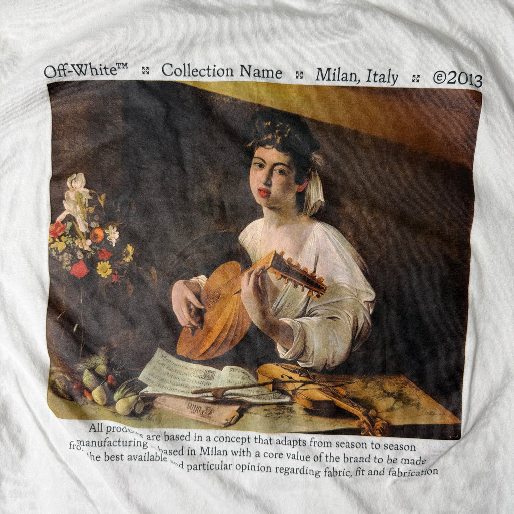 Off-White Carravagio Lute T-shirt