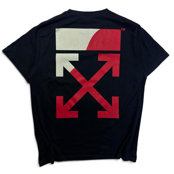 Off-White Split Logo Oversized T-Shirt Black