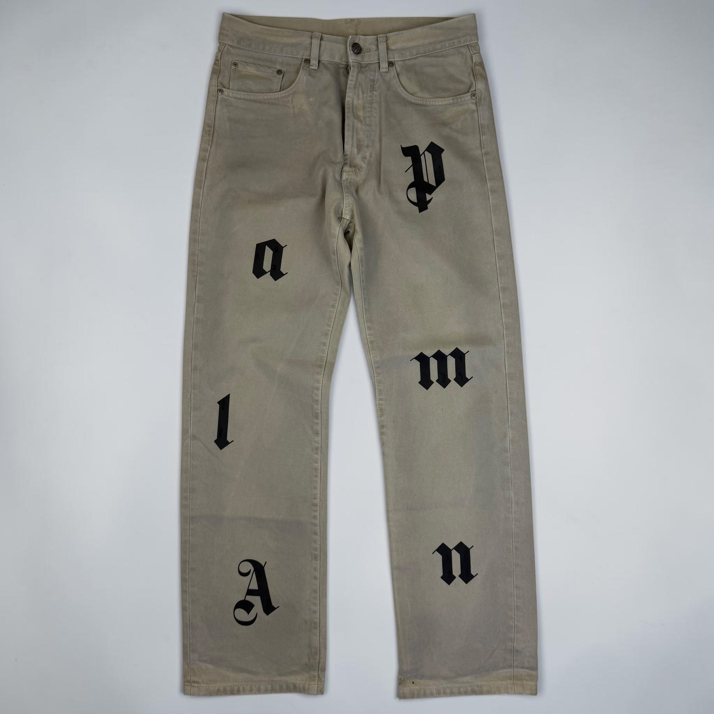 Palm Angels Logo-Patch Jeans